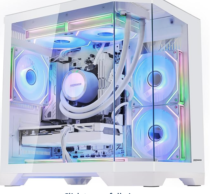 HOENGAGER Ocean of Stars Gaming PC - AMD Ryzen 7 5700G, RTX 4060