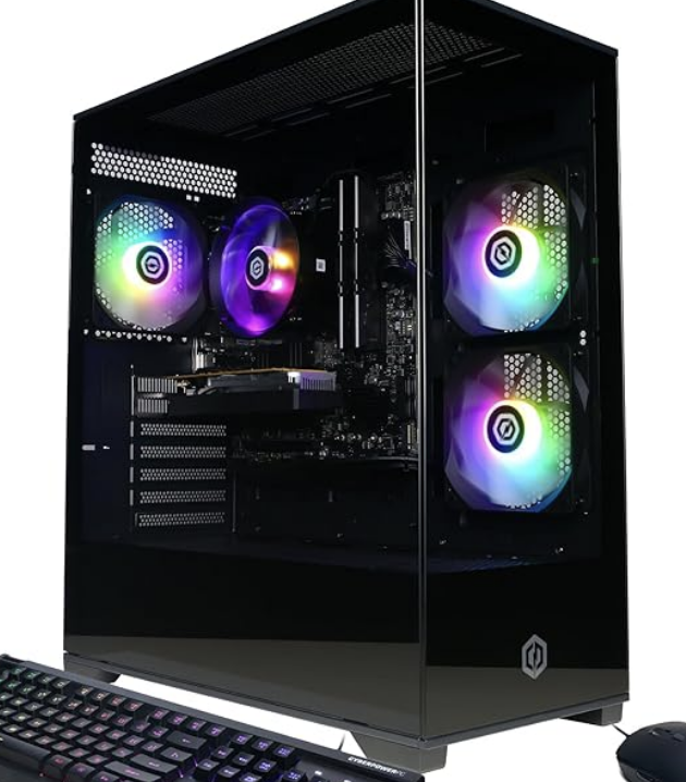 CyberPowerPC Gamer Master - AMD Ryzen 5 5500, Radeon RX 6400